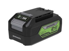 Аккумулятор Greenworks G24B4II, 24v, li-ion, 4 А·ч, пиковый ток 55А