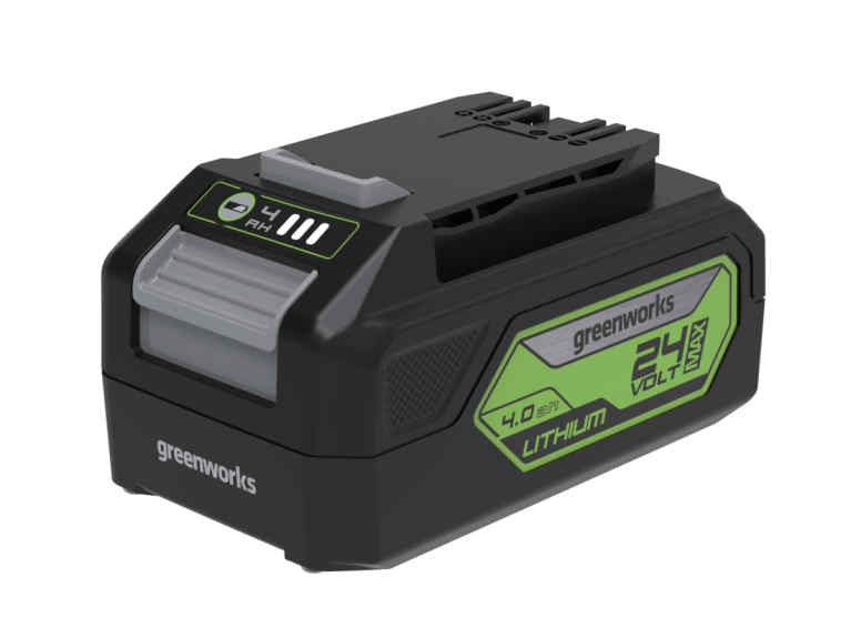 Аккумулятор Greenworks G24B4II, 24v, li-ion, 4 А·ч, пиковый ток 55А