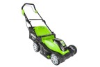 Газонокосилка Greenworks GLM1241, 220v, 41 см, 1200 Вт (сетевая)