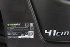 Газонокосилка Greenworks GLM1241, 220v, 41 см, 1200 Вт (сетевая)
