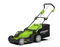 Газонокосилка Greenworks GLM1241, 220v, 41 см, 1200 Вт (сетевая)