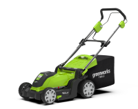 Газонокосилка Greenworks GLM1241, 220v, 41 см, 1200 Вт (сетевая)