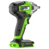 Ударный гайковерт Greenworks GD24IW400, 24v, 400 Нм, без АКБ и ЗУ (аккумуляторный)