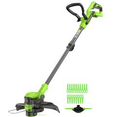 Триммер аккумуляторный Greenworks G40LT331, 40V, 33 см, без АКБ и ЗУ