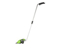 Садовые ножницы кусторез Greenworks G7,2GS, 7.2v, встроенный АКБ 2 А·ч и ЗУ (аккумуляторные, штанга)