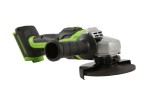 Угловая шлифовальная машина (болгарка) Greenworks GD24AG, 24v, 125 мм, без АКБ и ЗУ (аккумуляторная)
