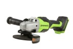 Угловая шлифовальная машина (болгарка) Greenworks GD24AG, 24v, 125 мм, без АКБ и ЗУ (аккумуляторная)