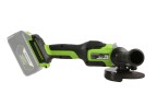 Угловая шлифовальная машина (болгарка) Greenworks GD24AG, 24v, 125 мм, без АКБ и ЗУ (аккумуляторная)