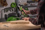 Угловая шлифовальная машина (болгарка) Greenworks GD24AG, 24v, 125 мм, без АКБ и ЗУ (аккумуляторная)