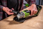 Угловая шлифовальная машина (болгарка) Greenworks GD24AG, 24v, 125 мм, без АКБ и ЗУ (аккумуляторная)