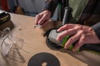 Угловая шлифовальная машина (болгарка) Greenworks GD24AG, 24v, 125 мм, без АКБ и ЗУ (аккумуляторная)