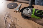 Угловая шлифовальная машина (болгарка) Greenworks GD24AG, 24v, 125 мм, без АКБ и ЗУ (аккумуляторная)