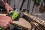 Угловая шлифовальная машина (болгарка) Greenworks GD24AG, 24v, 125 мм, без АКБ и ЗУ (аккумуляторная)