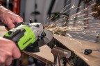 Угловая шлифовальная машина (болгарка) Greenworks GD24AG, 24v, 125 мм, без АКБ и ЗУ (аккумуляторная)