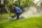Угловая шлифовальная машина (болгарка) Greenworks GD24AG, 24v, 125 мм, без АКБ и ЗУ (аккумуляторная)