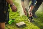 Угловая шлифовальная машина (болгарка) Greenworks GD24AG, 24v, 125 мм, без АКБ и ЗУ (аккумуляторная)