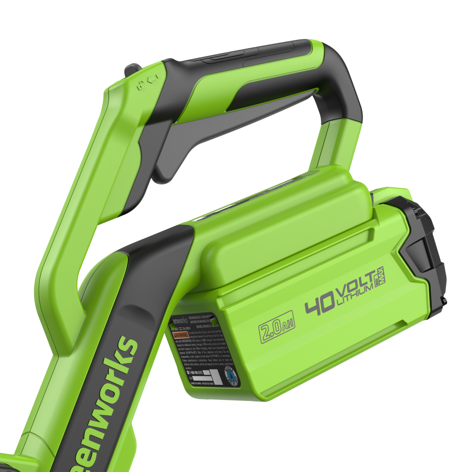 Триммер аккумуляторный Greenworks G40LT331, 40V, 33 см, с 1хАКБ 2Ач и ЗУ 