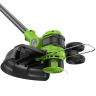 Триммер аккумуляторный Greenworks G40LT331, 40V, 33 см, с 1хАКБ 2Ач и ЗУ 