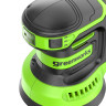 Аккумуляторная эксцентриковая шлифмашина Greenworks OS325, 24v, Ø 125 мм, Амп.: 2.4 мм, без АКБ и ЗУ