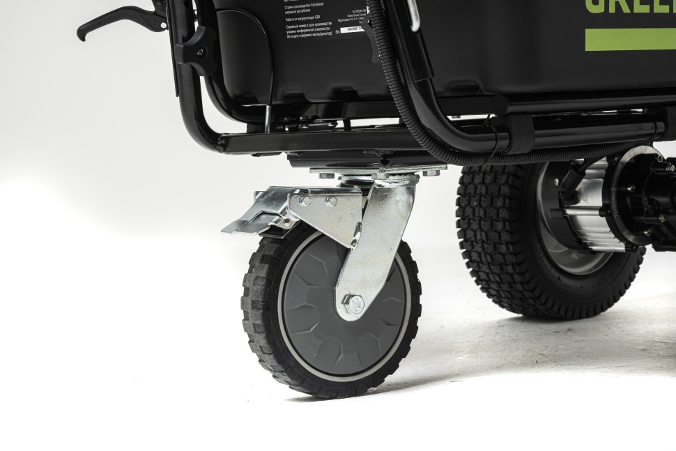 Садовая тележка Greenworks 82GC, 82v, 106 л, без АКБ и ЗУ (аккумуляторная, самоходная)