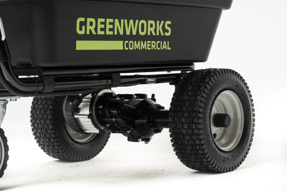 Садовая тележка Greenworks 82GC, 82v, 106 л, без АКБ и ЗУ (аккумуляторная, самоходная)