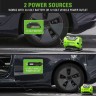 Компрессор Greenworks ACG301, 24v/12v, без АКБ и ЗУ (аккумуляторный или от прикуривателя авто) в сумке