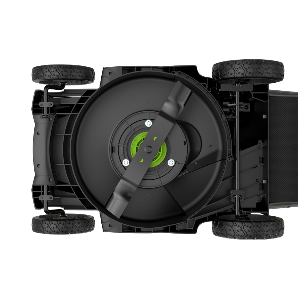 Газонокосилка аккумуляторная Greenworks GD40LM411, 40V, бесщеточная, 41 см, c 1хАКБ 5Ач и ЗУ
