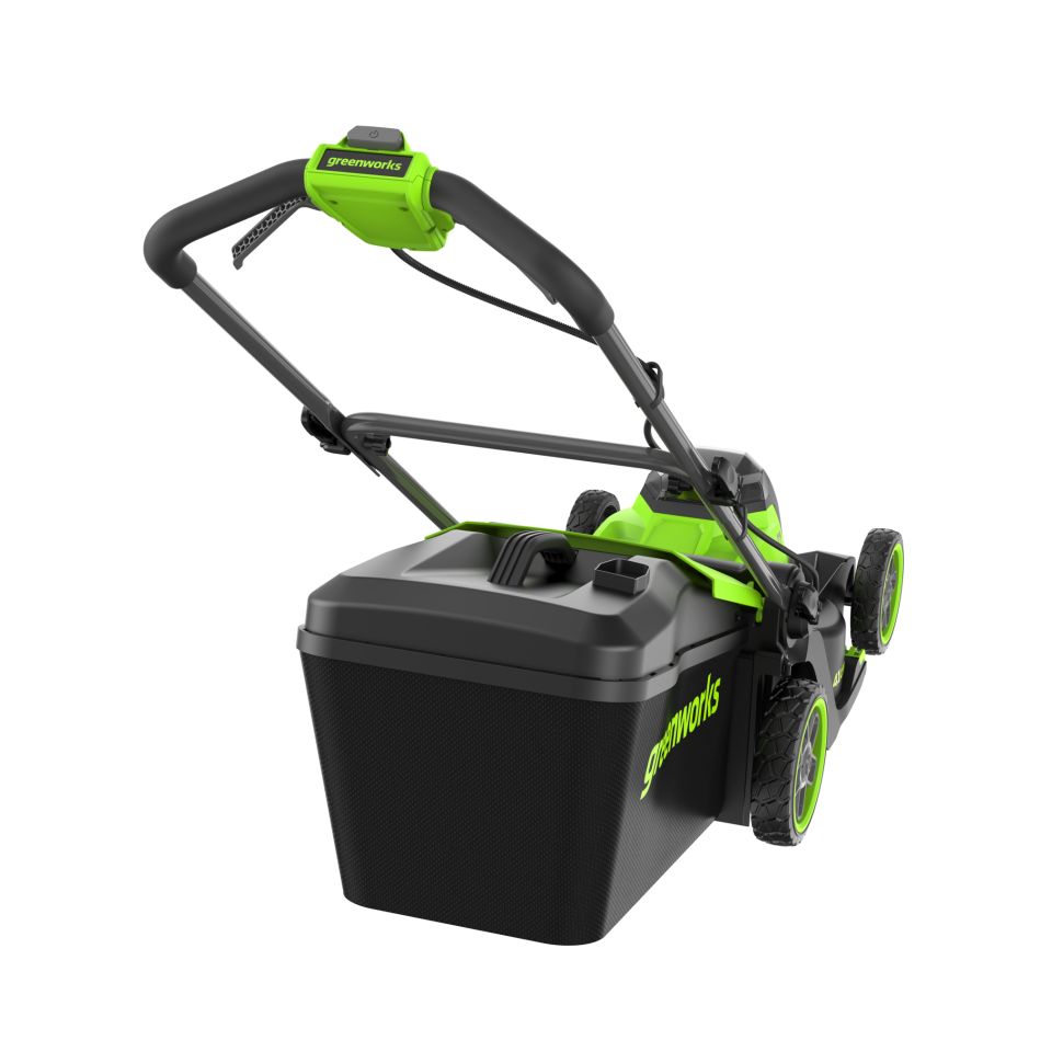 Газонокосилка аккумуляторная Greenworks GD40LM411, 40V, бесщеточная, 41 см, c 1хАКБ 5Ач и ЗУ
