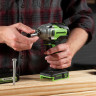 Аккумуляторный гайковерт ударный Greenworks GD24IW400, 24v, 1/2'', 400Нм, 4Ач и ЗУ