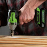 Аккумуляторный гайковерт ударный Greenworks GD24IW400, 24v, 1/2'', 400Нм, 4Ач и ЗУ