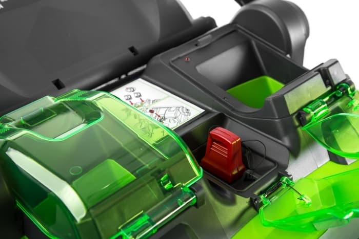 Газонокосилка Greenworks TwinForce G40LM49DB, 40v, 49 см, без АКБ и ЗУ (аккумуляторная)