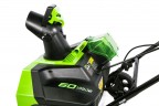 Снегоуборщик Greenworks GD60STk4, 60v, 51 см, в комплекте АКБ 4 А·ч и ЗУ (аккумуляторный)