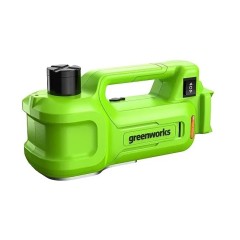 Гидравлический автомобильный домкрат Greenworks G24JACK, 24v, без АКБ и ЗУ (аккумуляторный) в сумке