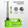Гидравлический автомобильный домкрат Greenworks G24JACK, 24v, без АКБ и ЗУ (аккумуляторный) в сумке
