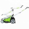 Газонокосилка Greenworks TwinForce G40LM49DBk4, 40v, 49 см, в комплекте с АКБ 4 А·ч и ЗУ (аккумуляторная, 2 ножа)