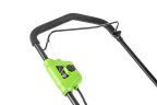 Газонокосилка Greenworks TwinForce G40LM49DBk4, 40v, 49 см, в комплекте с АКБ 4 А·ч и ЗУ (аккумуляторная, 2 ножа)
