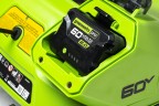 Снегоуборщик Greenworks GD60PSTk5, 60v, 51 см, 2 кВт, 2.7 л.с, в комплекте АКБ 5 А·ч и ЗУ (аккумуляторный)