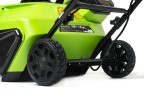 Снегоуборщик Greenworks GD60PSTk5, 60v, 51 см, 2 кВт, 2.7 л.с, в комплекте АКБ 5 А·ч и ЗУ (аккумуляторный)