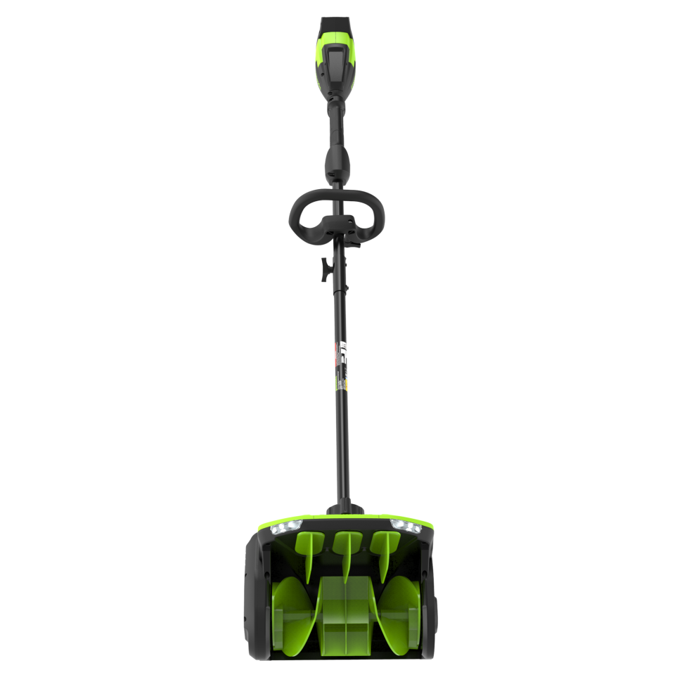 Снегоуборочная лопата Greenworks GD40SS2k5, 40v, 30 см, 1.4 кВт, 1.9 л.с, регулировка направления выброса, в комплекте с АКБ 5 А·ч и ЗУ (аккумуляторная)