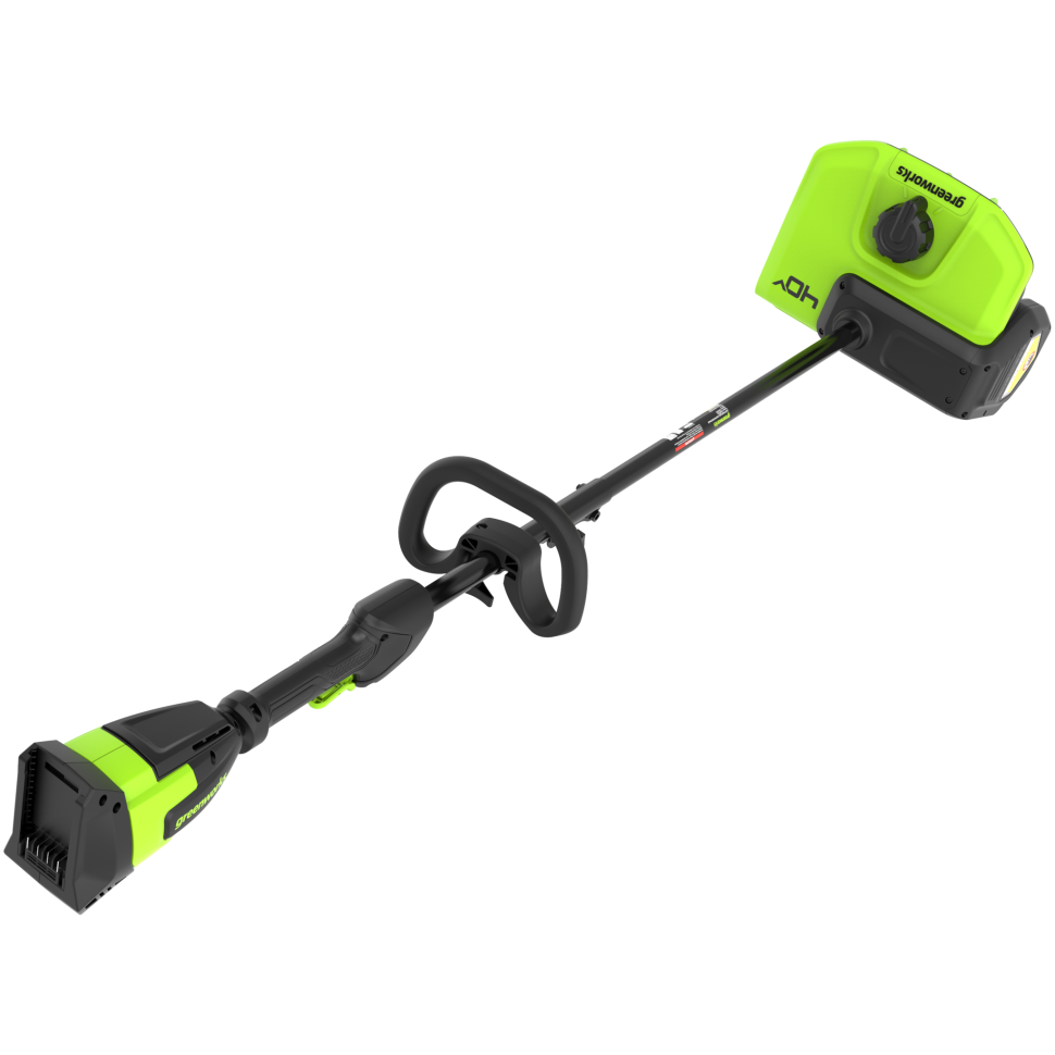 Снегоуборочная лопата Greenworks GD40SS2k5, 40v, 30 см, 1.4 кВт, 1.9 л.с, регулировка направления выброса, в комплекте с АКБ 5 А·ч и ЗУ (аккумуляторная)