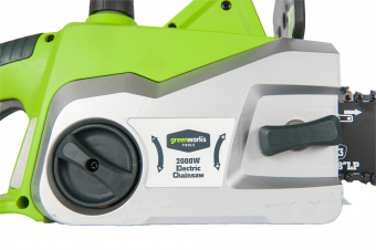 Цепная пила Greenworks GCS2046, 220v, 45 см, 2000 Вт (сетевая)