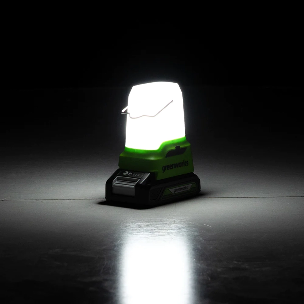 Светодиодный фонарь Greenworks G24LA500, 24v, 500 лм, без АКБ и ЗУ (аккумуляторный)