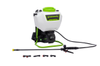 Аккумуляторный садовый опрыскиватель Greenworks G24BPSIIk5, 24v, 15 л, 5 бар, в комплекте с АКБ 5 А·ч и ЗУ