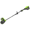Снегоуборочная лопата Greenworks GD60SS2k5, 60v, 30 см, 1.8 кВт, 2.4 л.с, с боковым выбросом, в комплекте АКБ 5 А·ч и ЗУ (аккумуляторная)