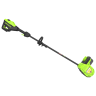 Снегоуборочная лопата Greenworks GD60SS2k5, 60v, 30 см, 1.8 кВт, 2.4 л.с, с боковым выбросом, в комплекте АКБ 5 А·ч и ЗУ (аккумуляторная)