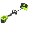 Снегоуборочная лопата Greenworks GD60SS2k5, 60v, 30 см, 1.8 кВт, 2.4 л.с, с боковым выбросом, в комплекте АКБ 5 А·ч и ЗУ (аккумуляторная)