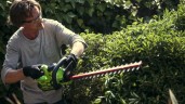 Аккумуляторный кусторез Greenworks G40HT61, 40v, 60 см, захват 27мм, без АКБ и ЗУ