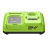 Ультрабыстрое зарядное устройство Greenworks G24C8, 24V, 8A 