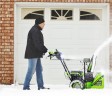 Снегоуборщик Greenworks GD82ST56k25, 82v, 61 см, в комплекте 3 шт. АКБ 2.5 А·ч и двойное ЗУ (самоходный ,аккумуляторный)