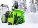 Снегоуборщик Greenworks GD82ST56k25, 82v, 61 см, в комплекте 3 шт. АКБ 2.5 А·ч и двойное ЗУ (самоходный ,аккумуляторный)